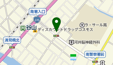 株式会社南国ハウス 谷山支店の地図画像