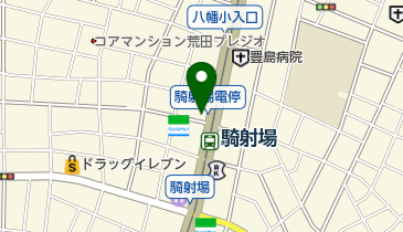 まーじゃんひろばちくりんの地図画像