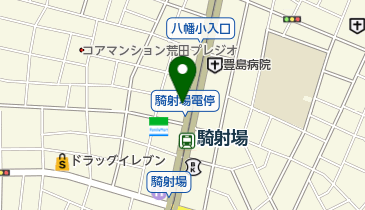 マージャン雀遊の地図画像