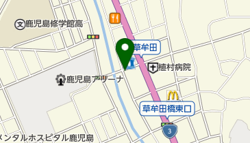 メガネの二光 本店の地図画像