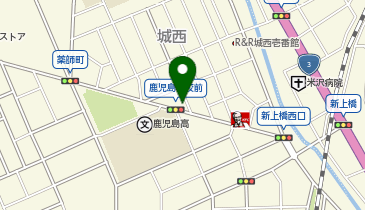メガネのふじの地図画像
