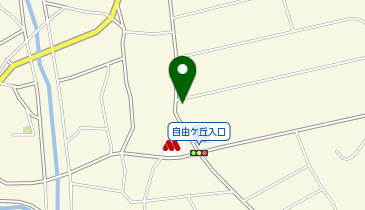 肉の白川の地図画像