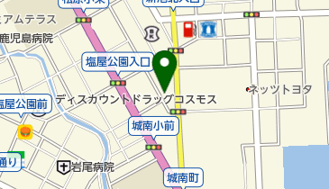 有限会社しらかわ薬品南林寺店の地図画像