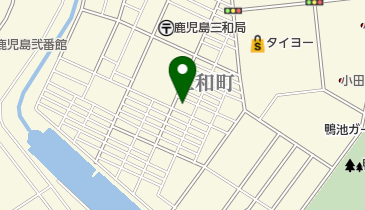 亀乃湯の地図画像