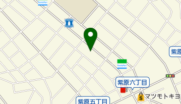 理容そのだの地図画像