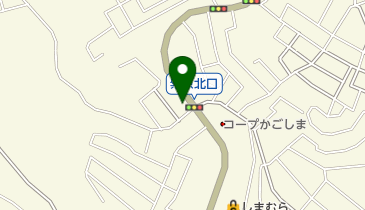 ハタシマ理容田上台店の地図画像