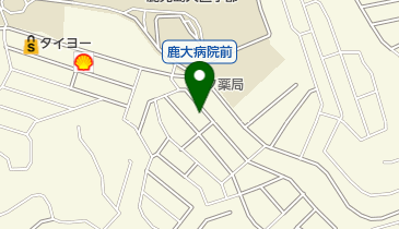 ヘアーサロンアクターの地図画像