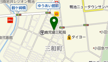 ヘアーサロン楠元の地図画像