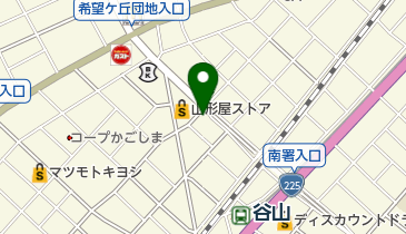 ヘアーサロンくりのの地図画像