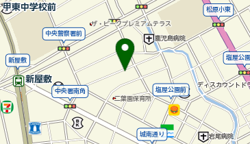 ヘアーサロン・トップの地図画像