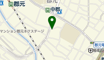 ヘアーショップなかごおりの地図画像