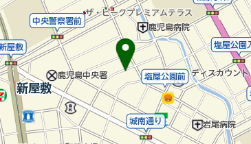 ヘアーサロンとくどめの地図画像