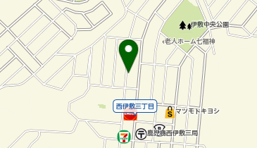 理容桑幡の地図画像