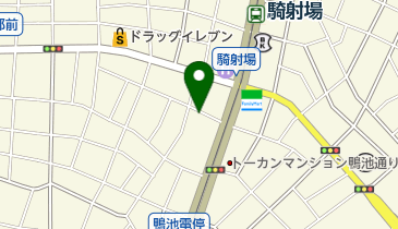 理容三愛の地図画像