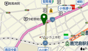 理容下田平の地図画像