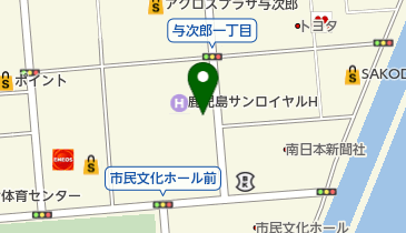 鹿児島国際観光株式会社の地図画像