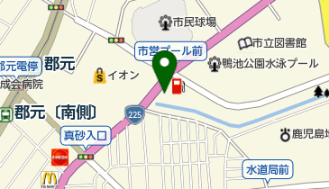 グラウンド食堂の地図画像