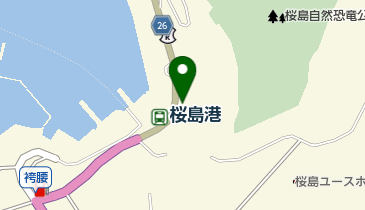 桜島レンタカーの地図画像