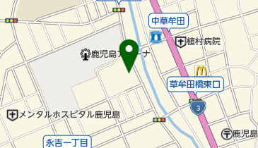 鹿児島拘置支所の地図画像