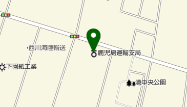 九州運輸局鹿児島運輸支局 谷山港庁舎 輸送関係・バス、タクシー、トラッの地図画像