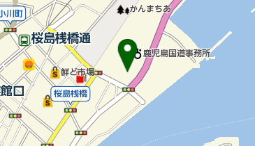 九州運輸局鹿児島運輸支局 本庁舎 総務企画関係の地図画像