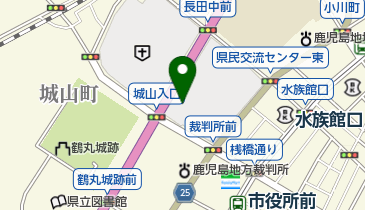 かごしま県民交流センターの地図画像