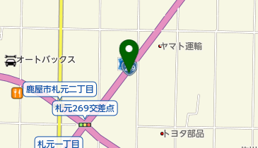 街の単車屋さんの地図画像