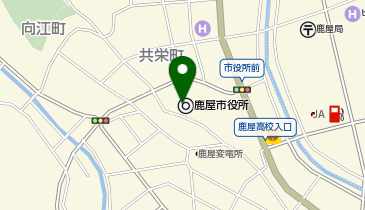 鹿屋市中央公民館の地図画像