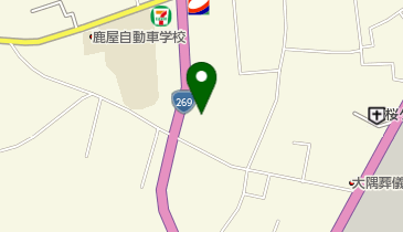 鹿屋自動車学校の地図画像