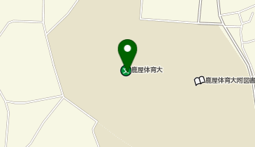 鹿屋体育大学の地図画像