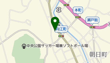 前原呉服店の地図画像