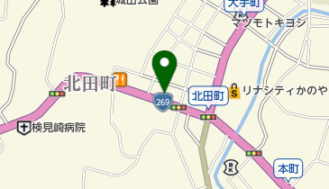 有限会社江口酒店の地図画像