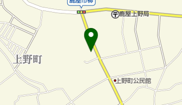 上野自動車工場の地図画像