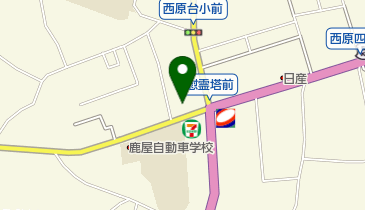 有村タイヤの地図画像