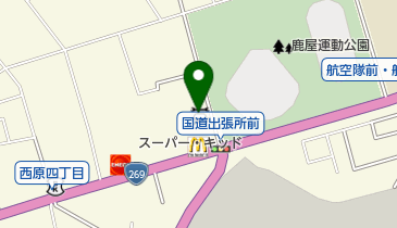 川越タイヤの地図画像