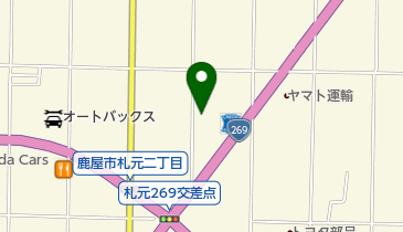 鹿児島ロックセルフペイント株式会社鹿屋営業所の地図画像