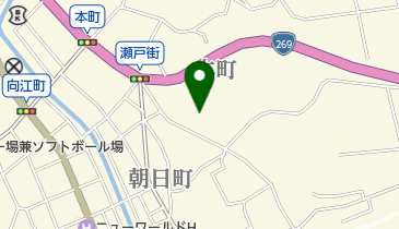 上山動物病院の地図画像