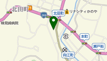 よしい動物病院の地図画像