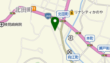 米田家畜医院の地図画像