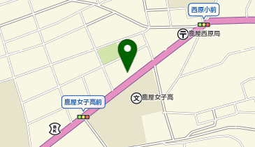 髪飛行の地図画像