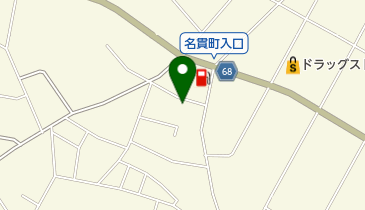 川西美容院の地図画像