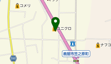 HairFIXの地図画像