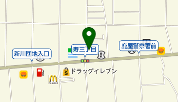 エグチ理容の地図画像