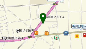 楠原理容所の地図画像