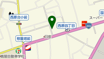 桜ヶ丘理容の地図画像