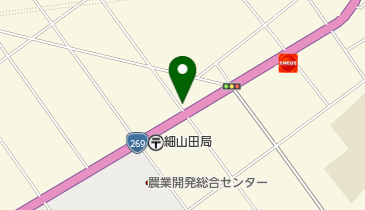 田中整体治療院の地図画像