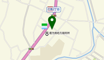 鹿児島地方検察庁鹿屋支部の地図画像