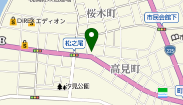 永栄ガラス店の地図画像