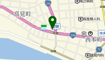 有限会社川越電器商会高見店の地図画像
