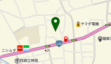 有限会社一企海産の地図画像